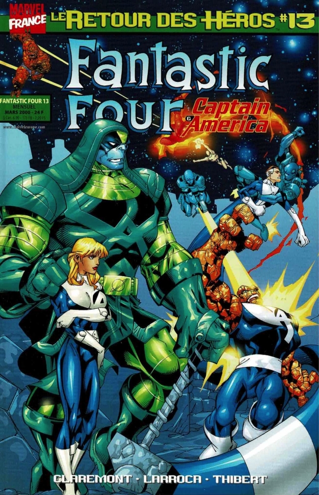 Marvel - Le Retour Des Héros - Fantastic Four & Captain America - #13 - (Mars 2000)