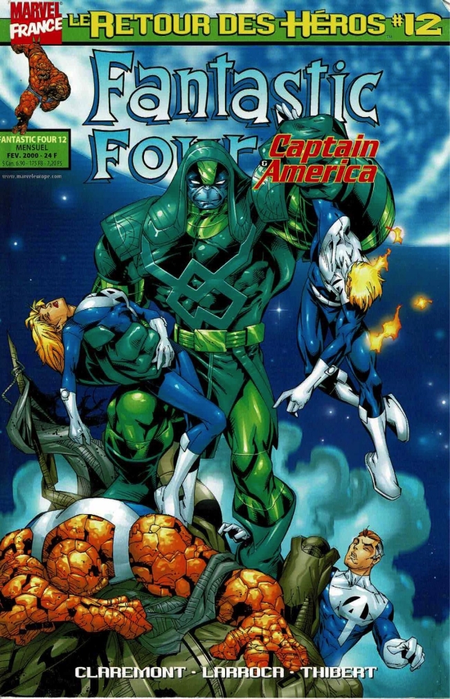 Marvel - Le Retour Des Héros - Fantastic Four & Captain America - #12 - (Février 2000)