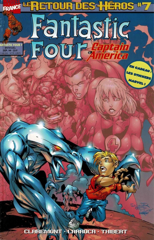 Marvel - Le Retour Des Héros - Fantastic Four & Captain America - #07 - (Septembre 1999)