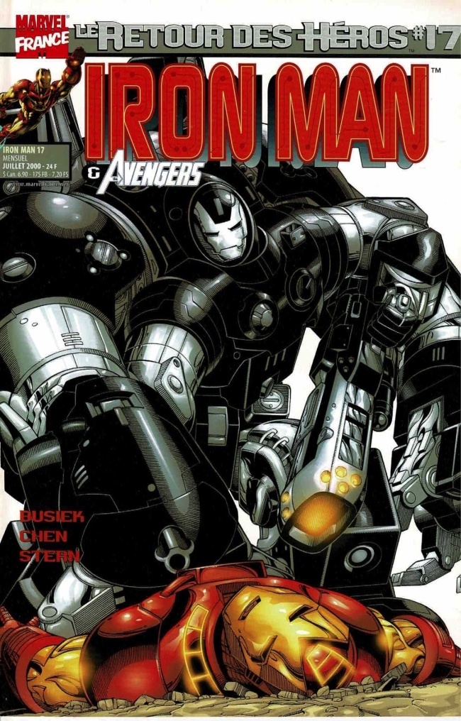 Marvel - Le Retour Des Héros - Iron Man & The Avengers - #17 - (Juillet 2000)