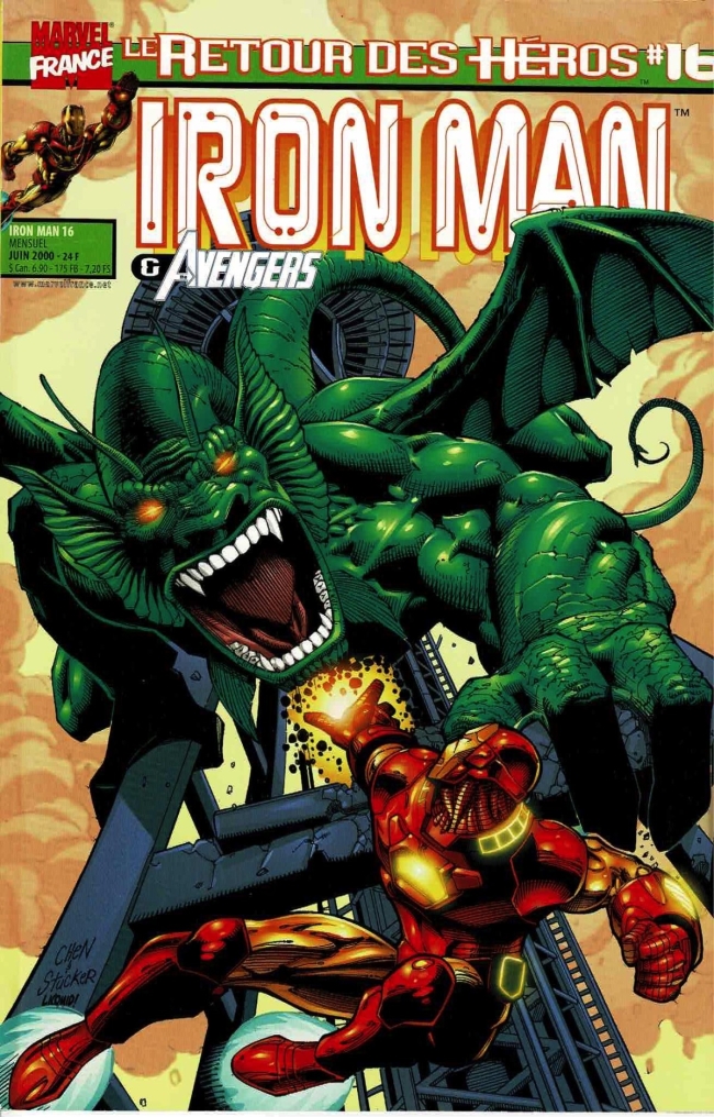 Marvel - Le Retour Des Héros - Iron Man & The Avengers - #16 - (Juin 2000)