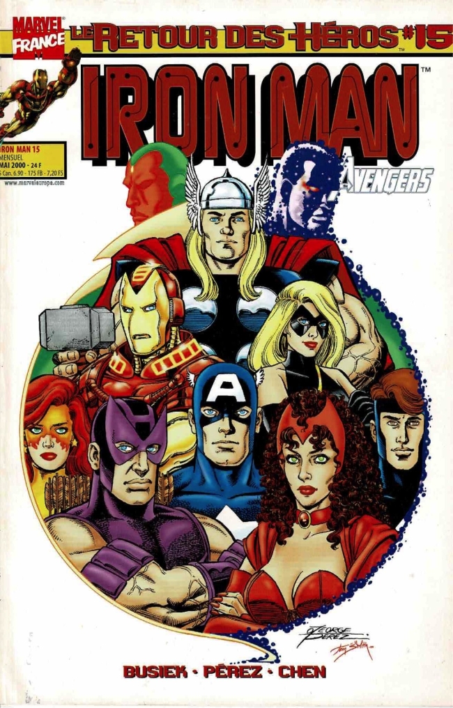 Marvel - Le Retour Des Héros - Iron Man & The Avengers - #15 - (Mai 2000)