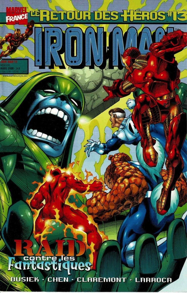 Marvel - Le Retour Des Héros - Iron Man & The Avengers - #13 - (Mars 2000)