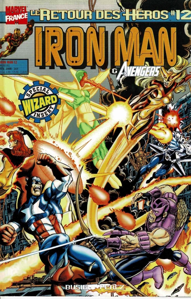 Marvel - Le Retour Des Héros - Iron Man & The Avengers - #12 - (Février 2000)