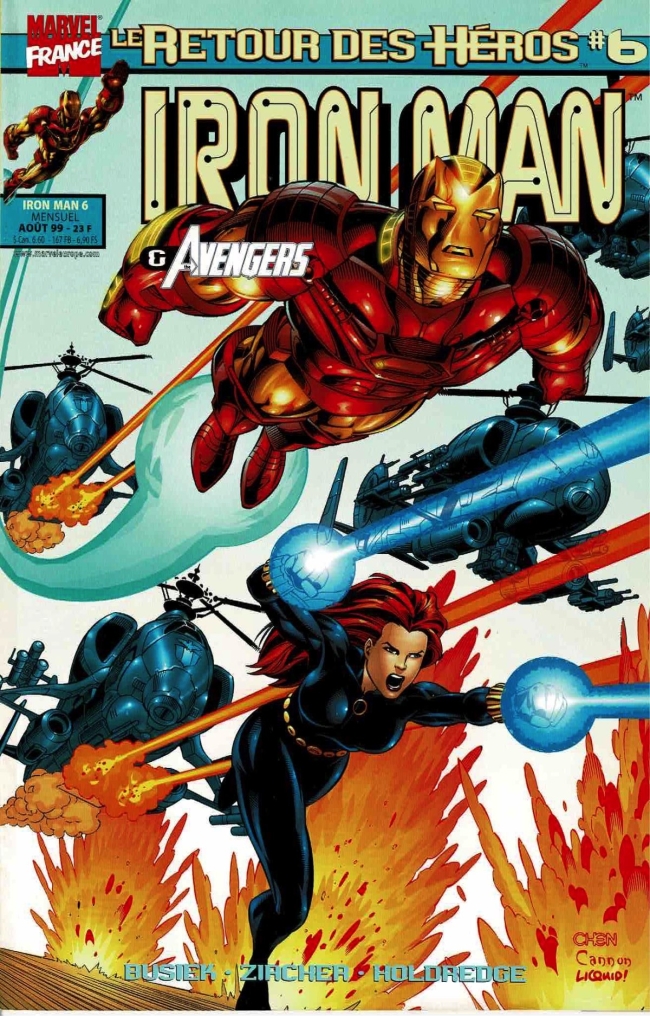 Marvel - Le Retour Des Héros - Iron Man & The Avengers - #06 - (Août 1999)