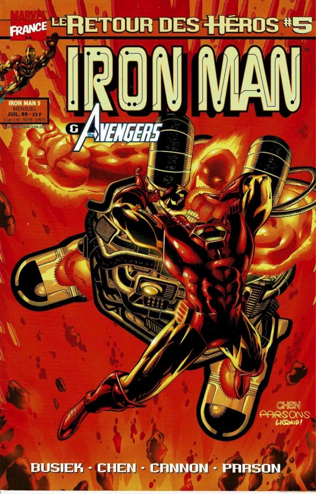 Marvel - Le Retour Des Héros - Iron Man & The Avengers - #05 - (Juillet 1999)