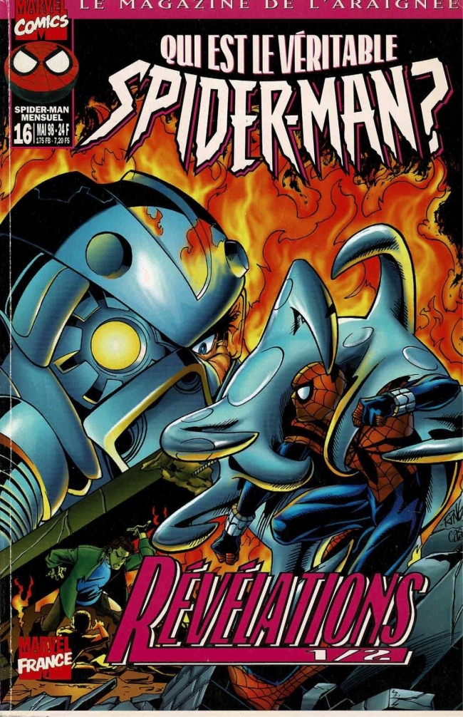 Marvel - Le Magazine De L'Araignée - Spide-Man - #16 (Mai 1998)